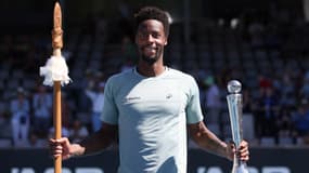 Gaël Monfils gagne son 13e titre ATP, à Auckland, le 11/01/2025