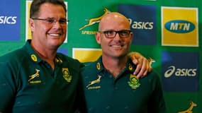 Rassie Erasmus et Jacques Nienaber