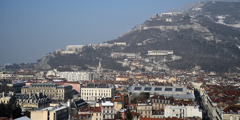 Vue de la ville de Grenoble