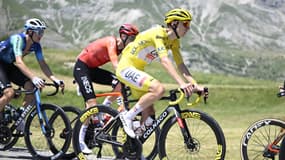 Tadej Pogacar lors de la 18e étape du Tour de France 2024.