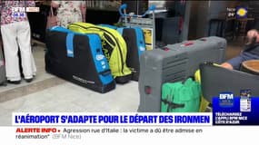 Nice: l'aéroport s'adapte pour le départ des participants à au championnat du monde d'Ironman