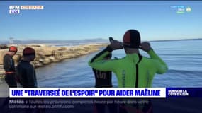 Alpes-Maritimes: une "traversée de l'espoir" pour aider Maëline