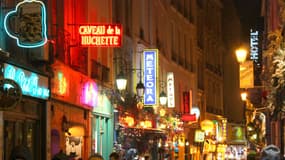 Le club de jazz Caveau de la Huchette, à Paris