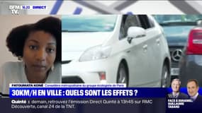 30 km/h à Paris: Fatoumata Koné espère que la mesure "va fluidifier la circulation dans notre ville"