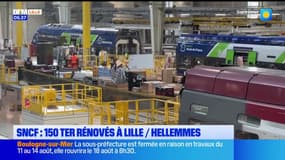 150 TER rénovés au technicentre de Lille-Hellemmes