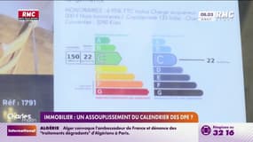Immobilier: vers un assouplissement du calendrier des DPE 