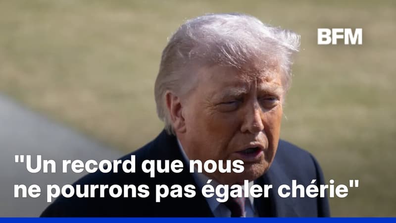 "C'est un record que nous ne pourrons pas égaler chérie": Donald Trump plaisante sur sa différence d'âge avec sa femme
