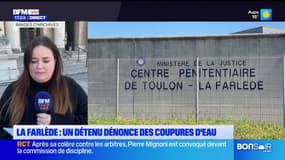 Prison de La Farlède: un détenu dénonce des coupures d'eau