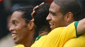 Ronaldinho et Adriano n'ont pas été appelés par Dunga pour la Coupe du monde