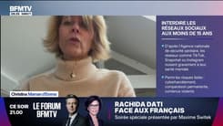 Interdiction des réseaux sociaux: "Il y a urgence à protéger nos jeunes", déclare Christina, mère d'Emma qui s'est suicidée après avoir été victime de harcèlement scolaire