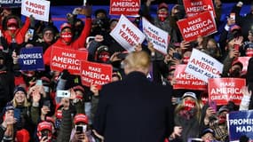 Donald Trump à Montoursville en Pennsylvanie le 31 octobre 2020