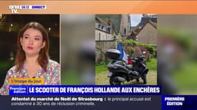 Le célèbre scooter de François Hollande, avec lequel il allait voir Julie Gayet, sera bientôt vendu aux enchères