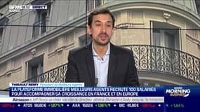 Thibault Rémy (Président de Meilleurs Agents): "Aujourd'hui, une agence sur deux est cliente et partenaire de (la plateforme) Meilleurs Agents"