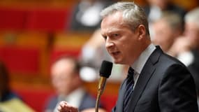 Bruno Le maire, à l'Assemblée nationale, le 12 mai 2015.