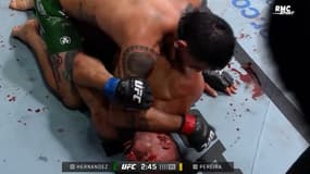 Hernandez martyrise Pereira pendant 5 rounds et s'impose par TKO