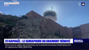 Saint-Raphaël: après quatre ans de travaux, la rénovation du sémaphore du Dramont terminée