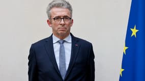 Le général Christophe Gomart le 19 mars 2024, lorsque LR a annoncé son ralliement à sa liste pour les élections européennes 