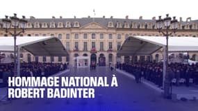 Les moments forts de l'hommage national à Robert Badinter 