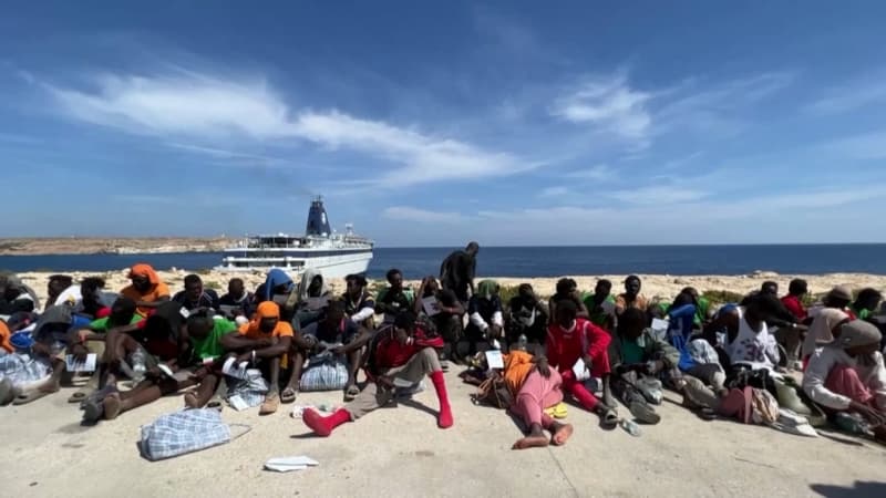 EN DIRECT - Afflux de migrants à Lampedusa: réunion de crise en cours au ministère de l'Intérieur