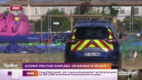 Accident de structure gonflable: un manque de sécurité?