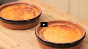 Savoureuse crème brûlée au Malabar, un délice ! (Vidéo)