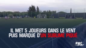 Il met 5 joueurs dans le vent puis marque d'un sublime piqué