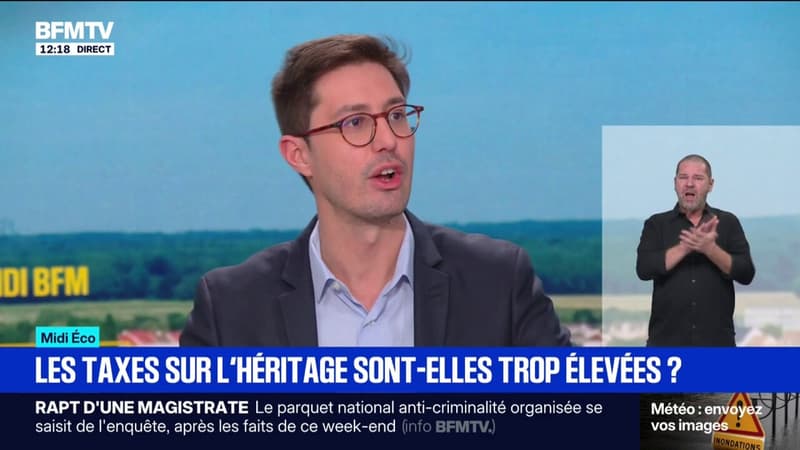 MIDI ÉCO - Les taxes sur l'héritage sont-elles trop élevées?