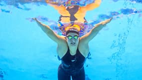 La nageuse paraguayenne Luana Alonso en 2023