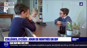 Île-de-France: jour de rentrée dans les collèges et les lycées