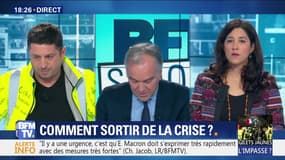 Menaces entre gilets jaunes