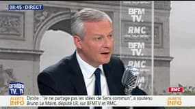 Bruno Le Maire face à Jean-Jacques Bourdin en direct