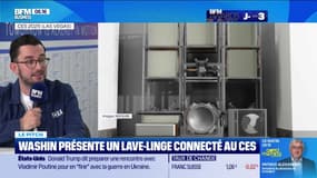 Le Pitch : WASHiN présente un lave-linge connecté au CES - 10/01