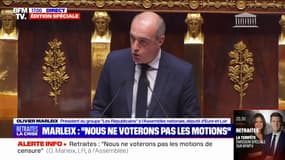 Olivier Marleix (LR): "Le bras d'honneur n'est pas une méthode de gouvernement"