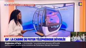 Ile-de-France: la cabine du futur téléphérique dévoilée