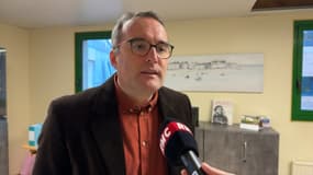 Vincent Le Meaux, président de l'agglomération de Guingamp-Paimpol, le 18 février 2024