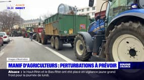 Alsace: les agriculteurs mobilisés, des perturbations à prévoir sur les routes