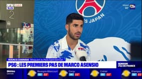 PSG: les premiers pas de Marco Asensio