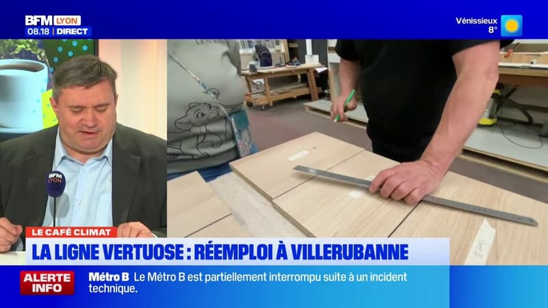 Le Café Climat: la ligne vertuose, une association qui pratique le réemploi à Villeurbanne