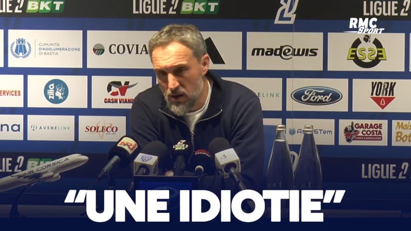 Ligue 2 / Bastia 1-1 Pau : "Une idiotie", Tavenot évoque son geste violent sur un joueur palois