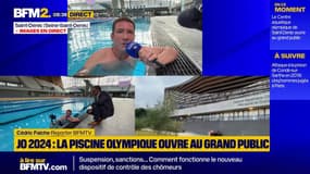 La piscine olympique des JO 2024, près du stade de France, ouvre au grand public
