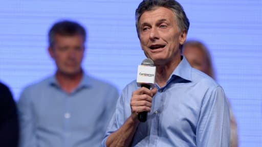 Mauricio Macri à Buenos Aires le 22 novembre 2015