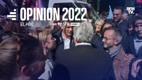 Olivier Faure et Jean-Luc Mélenchon à la manifestation du 1er mai 2022 à Paris.