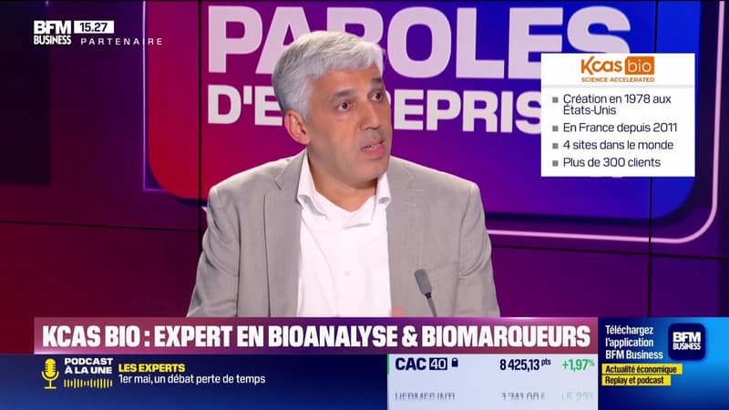Mouhssin Oufir (KCAS Bio Lyon) : KCAS Bio, expert en bioanalyse et biomarqueurs - 18/04