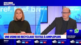 Lyon Business du mardi 12 décembre - Une usine de recyclage textile à Amplepuis