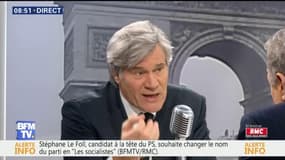 "Il n'y a aucun effort de fait sur l'accueil et l'asile alors que ça avait été dit par Emmanuel Macron", considère Stéphane Le Foll