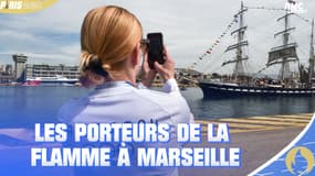 JO Paris 2024: De Manaudou à Papin, les porteurs de la flamme à Marseille
