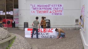 Blocage des universités: nuit et jour, les étudiants se relaient à Paris