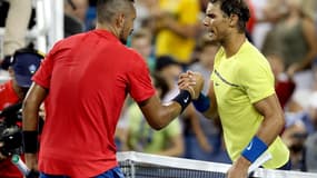 Nadal ne le sait pas, mais kyrgios était ivre