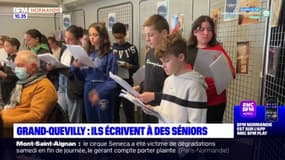 Grand-Quevilly: des jeunes collégiens écrivent à des seniors