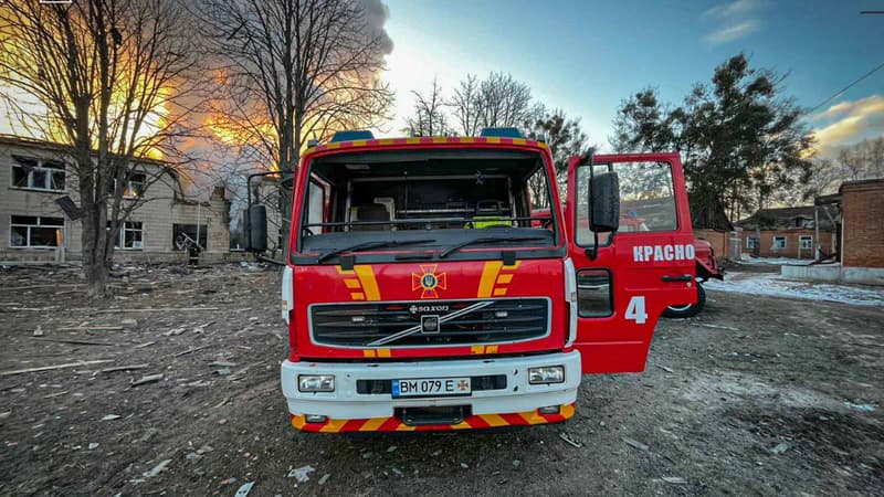 Guerre en Ukraine : 65 blessés, dont 14 enfants, après une frappe russe dans le nord du pays